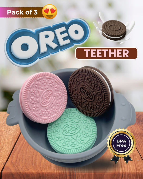 Crunchy Munchy Oreo Cookie Trio Teethers