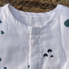 Dino Baby Nest 100% Soft Baby Muslin Outfit Set