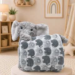 3 in 1 Cloud Cuddle Sheep Pillow Toy With Blanket ☁️🤍