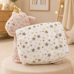 3 in 1 Cloud Cuddle Sheep Pillow Toy With Blanket ☁️🤍