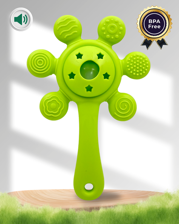 (5 in 1) Minty Munch Rattle + Advance Teether