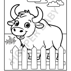 Wild Animal Colouring Book