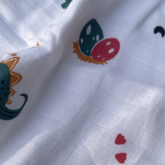 Dino Baby Nest 100% Soft Baby Muslin Outfit Set