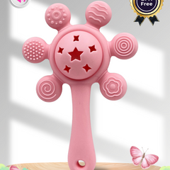(5 in 1) Bubblegum Galaxy Rattle + Advance Teether
