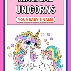 🦄 Unicorn Dreams Coloring Book
