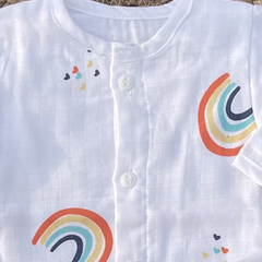 Rainbow Baby 100% Soft Baby Muslin Outfit Set