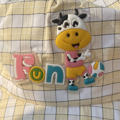 Funny Moo Soft Checks Baby & Toodlers Cap