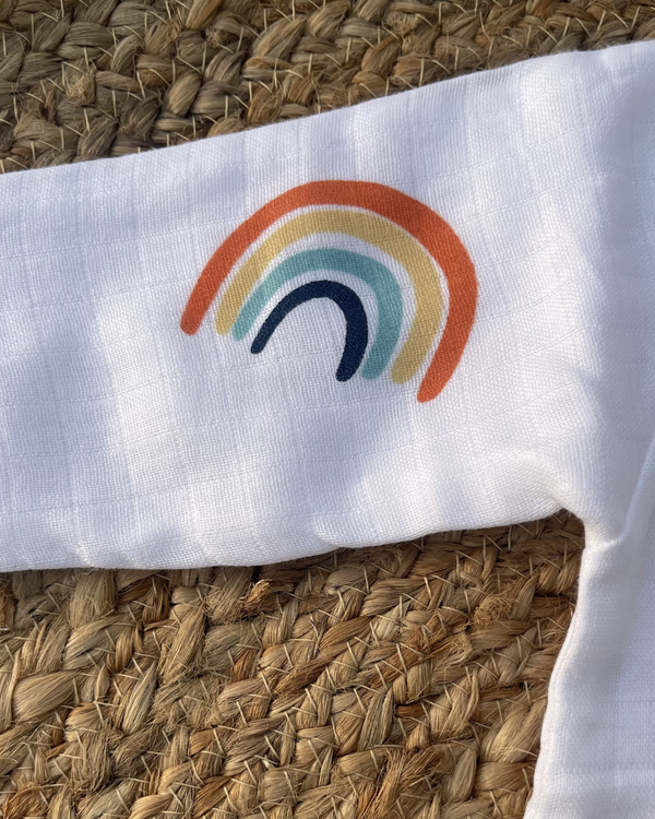 Rainbow Baby 100% Soft Baby Muslin Outfit Set