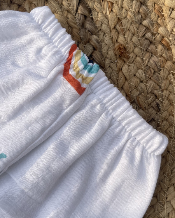 Rainbow Baby 100% Soft Baby Muslin Outfit Set