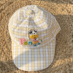 Funny Moo Soft Checks Baby & Toodlers Cap