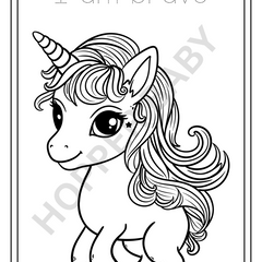 🦄 Unicorn Dreams Coloring Book