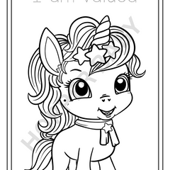 🦄 Unicorn Dreams Coloring Book