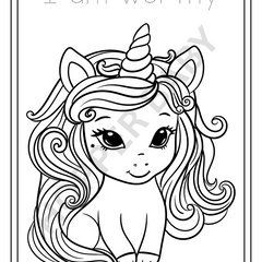 🦄 Unicorn Dreams Coloring Book