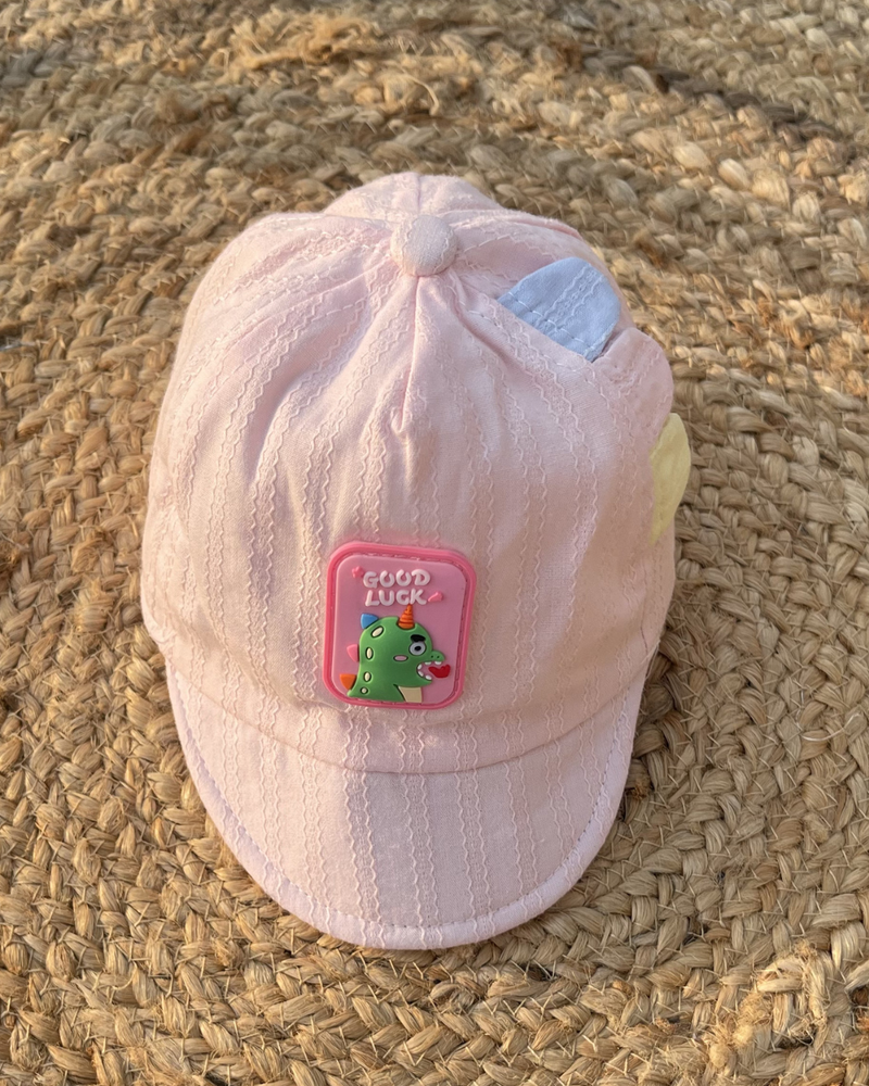 Lucky Dino Baby Cap 🦕🍀 (0-2 Years)