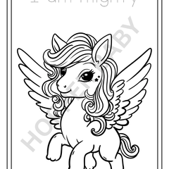 🦄 Unicorn Dreams Coloring Book