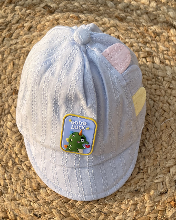 Lucky Dino Baby Cap 🦕🍀 (0-2 Years)