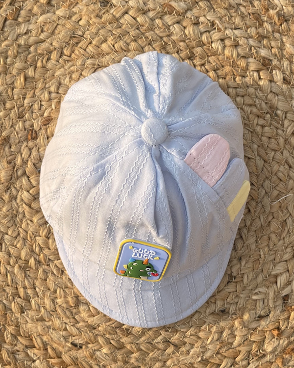 Lucky Dino Baby Cap 🦕🍀 (0-2 Years)