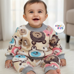 FluffyWarm Baby Sweater Full Set (Sweater + Trouser)