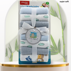 Premium CloudSoft Baby Napkin Set – Pack of 8