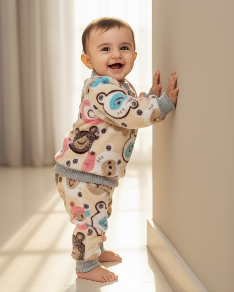 FluffyWarm Baby Sweater Full Set (Sweater + Trouser)