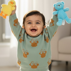 Premium Winter Knit Baby Sweater : Soft, Stylish & Made for Cozy Days