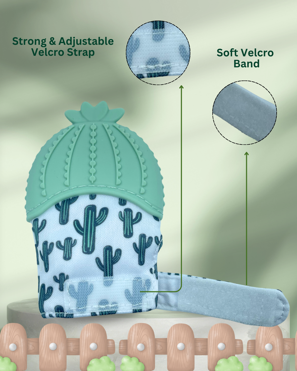 Nom Nom Desert Safari Chewy Hand Gloves Teether