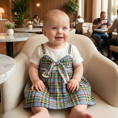 Buttercup Checks Baby Frock