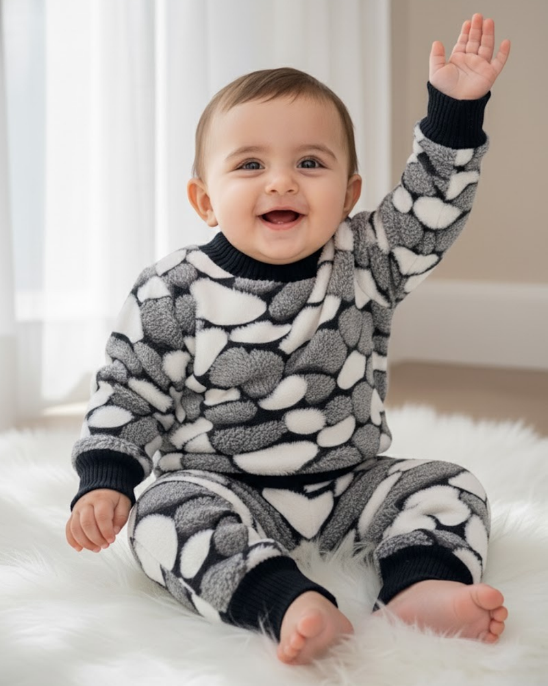 Manifest Stone Baby Sweater Full Set (Sweater + Trouser)