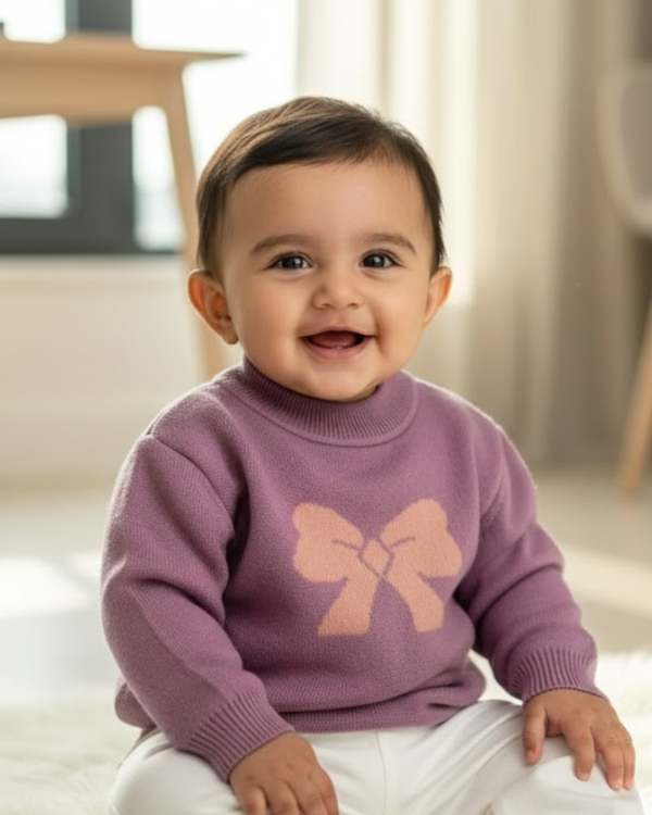 Premium Winter Knit Baby Sweater : Soft, Stylish & Made for Cozy Days