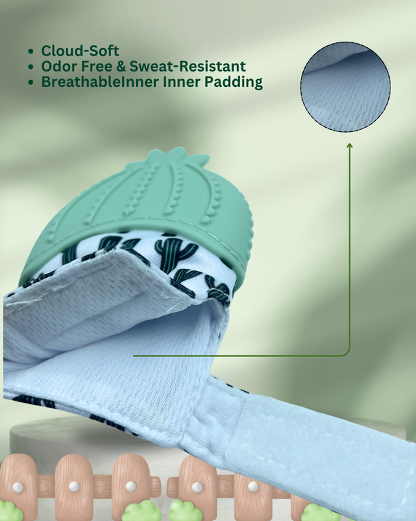 Nom Nom Desert Safari Chewy Hand Gloves Teether