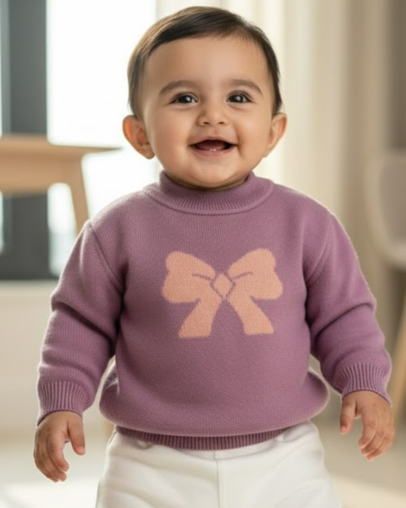 Premium Winter Knit Baby Sweater : Soft, Stylish & Made for Cozy Days