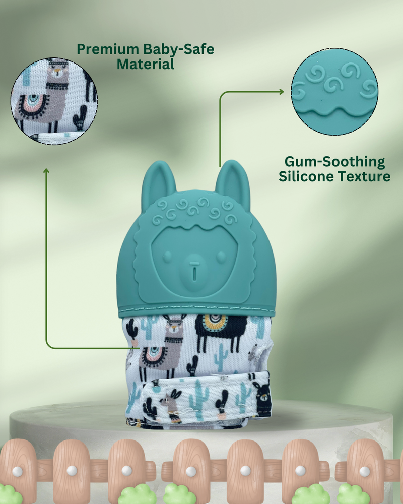 Nom Nom Desert Safari Chewy Hand Gloves Teether
