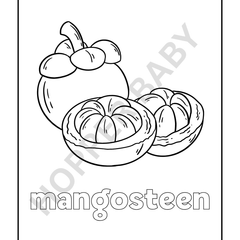 🦄 Yummy Fruit Coloring Book