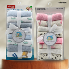 Premium Mega Comfort Blue X Pink Baby Soft Napkin- Pack of 16