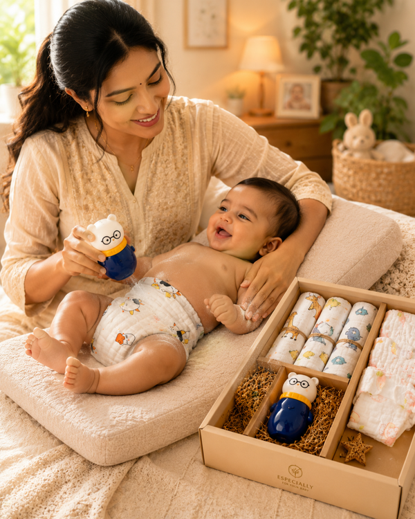 Pack of 9: Baby Essential Daily Care Box