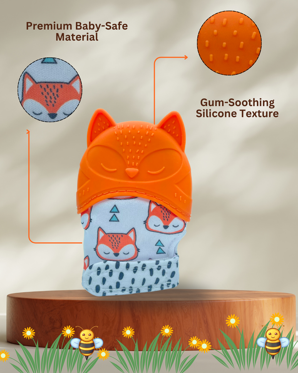 Pineapple Pop & Fox Hop Hand Gloves Chewy Teether