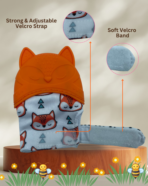 Pineapple Pop & Fox Hop Hand Gloves Chewy Teether