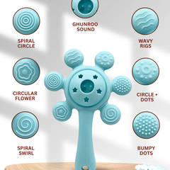 (5 in 1) Ocean Orbit Rattle + Advance Teether