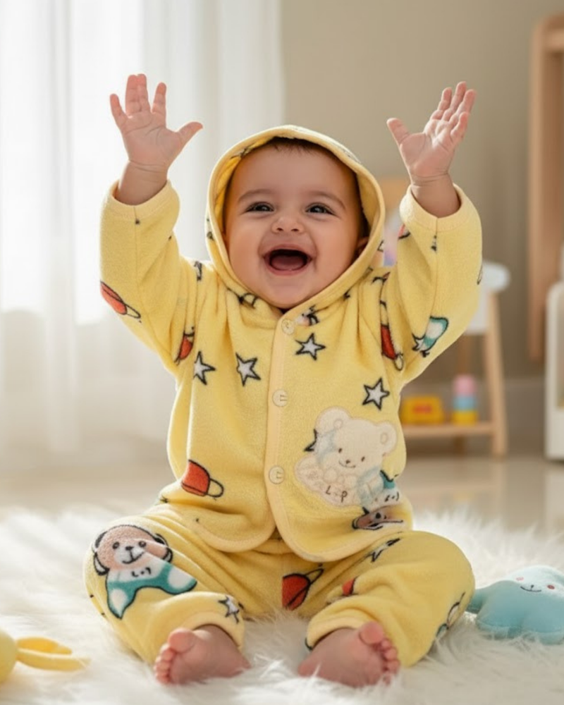 Full Hood Baba Suit Set