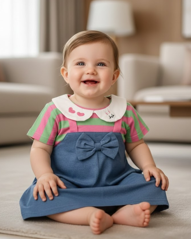 Tiny Twirls Baby Frock