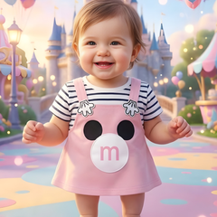 Cotton Candy Castle Frock