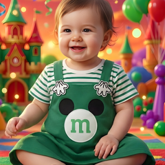 Green Magic Castle Frock