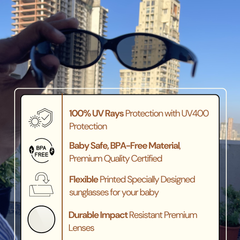 Unbreakable Figno Flexible Baby Sunglasses