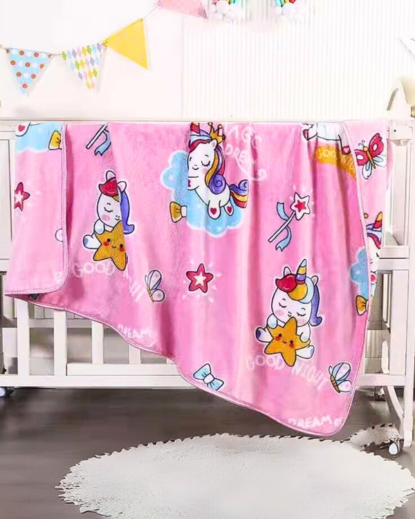 Magical Unicorn Dream Dream Pink Soft Multi-Purpose Blanket