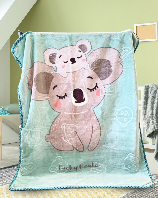 Koala Cuddle Premium Blanket Double Cozy & Soft Baby (With Bag)