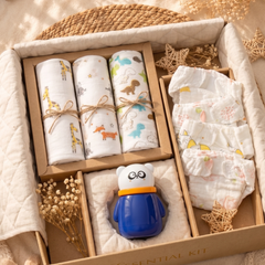 Pack of 9: Baby Essential Daily Care Box