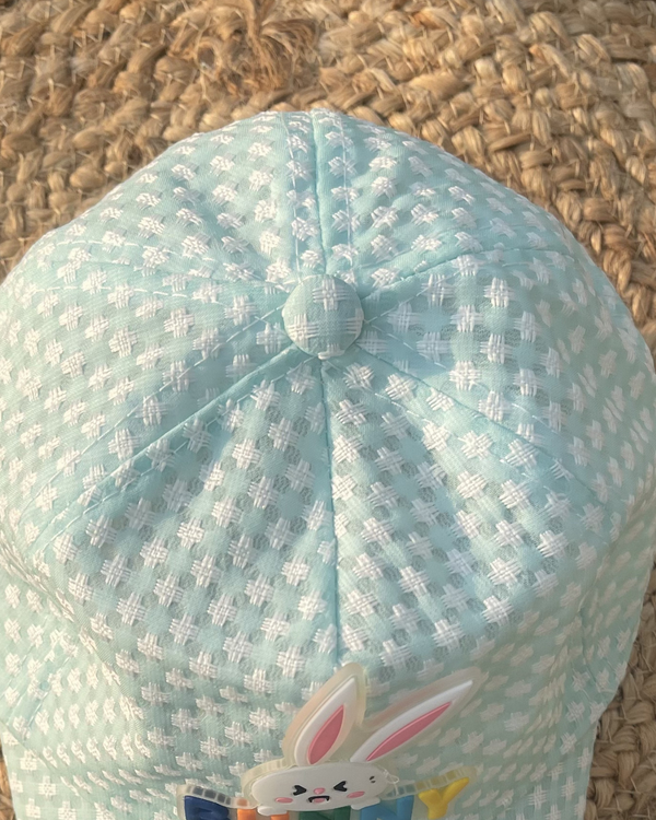 Bunny Bloom Summer Baby Cap