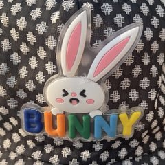 Stitch Black Bunny Bloom Summer Baby Cap