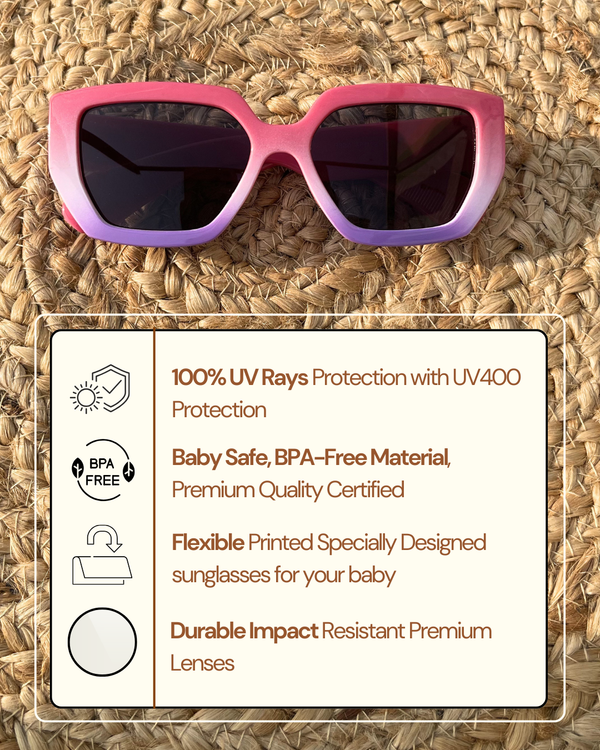 Luxe Frame Baby & Toddler Sunglasses 👑🕶️