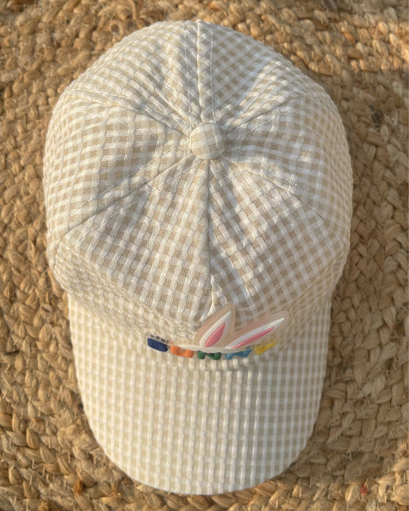 Bunny Bloom Summer Baby Cap